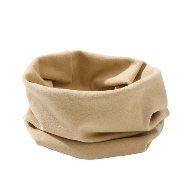 Kids Scarves Warm Soft Riding Neck Bib Set for Boys Girls Children Winter Autumn Solid Color Comfortable