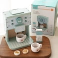 thumbnail image 2 of Children‘s Family Boys Girls‘ Kitchen Small Household Appliances Toy Simulation Wooden Bread Maker Coffee Machine Kitchen Toy, 2 of 7