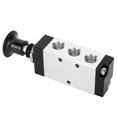 thumbnail image 3 of Hand Lever Solenoid Valve, Wear Resistant 2 Position 5 Way Solenoid Valve 4R110-06 High Reliability  For Industry, 3 of 8