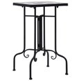 thumbnail image 2 of vidaXL Mosaic Side Table Black and White Ceramic, 2 of 5