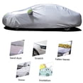 thumbnail image 2 of Car Cover Full Sedan Covers with Reflective Strip Sunscreen Protection Dustproof Scratch-Resistant Universal M, 2 of 7