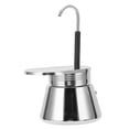 thumbnail image 4 of Pot Moka Simple Tube, Cafetière en Acier Inoxydable pour le Camping 50ml, 4 of 8