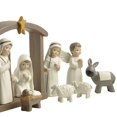 thumbnail image 4 of 12pcs/set Nativity Sculpture Figurine Miniatures Religious Gift Decor Christmas Decor, 4 of 6