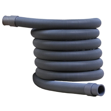 Boyau d'Évacuation Boyau Flexible Remplacement de Boyau Sortie d'Eau Expulser Tuyau Laveuse 150 cm