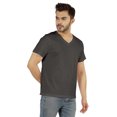 thumbnail image 3 of Inkmeso Men's V-neck Basic Tshirt Short Sleeve Solid Regular Fit Cotton Tee, 3 of 7