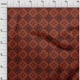 thumbnail image 3 of oneOone Rayon Brown Fabric Damask Craft Projects Decor Fabric Printed By The Yard 56 Inch Wide, 3 of 5