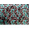 thumbnail image 5 of oneOone Cotton Silk Fabric Triangle Geometric Print Fabric By The Yard 42 Inch Wide, 5 of 5