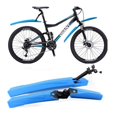 thumbnail image 1 of Bike Mudguard Set Mountain Bike Road Bicycle Long Fender Adjustable Mud Guard, 1 of 12