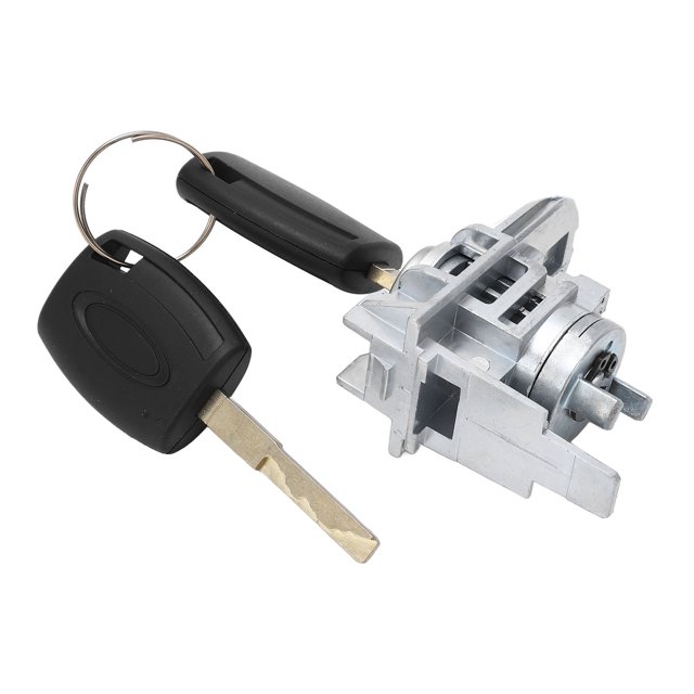 1552849, Front Left Door Lock Cylinder ABS Metal Door Lock Cylinder Key Set Stable Performance Long Lasting For Cars