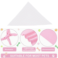 thumbnail image 3 of Dog Bandanas Washable Cotton Triangle Dog Scarfs Reversible Cotton Scarf for Small Medium Large Pets, 3 of 5