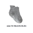 thumbnail image 2 of 6 Pieces Kids Stockings Socks with Nice Elasticity Comfortable Wearing Simple Style Good Craftsmanship Hose Keep Crawing light gray 14-16, 2 of 6