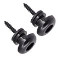 thumbnail image 1 of 2 Pcs Guitar Strap Button Locks Secure Screw Bass Ukulele Belt Buckle Buttons, 1 of 7