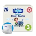 thumbnail image 1 of Royale Couches de Qualité Supérieure, Super, Couches Jetables pour Bébé, 1 of 7