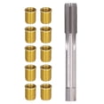 thumbnail image 2 of M12x1.25 Threaded Inserts, Thread Hole Repair Tools Fine Processing Standard Sizes M14x1.25 Tap High Efficiency   for 14mmx1.25mm Spark Plugs, 2 of 8