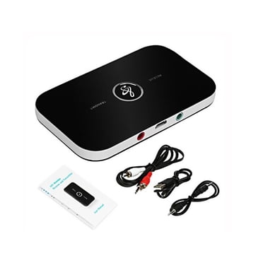 GlobalTone - 2 in 1 Audio Transmitter and Receiver, Wireless, Black