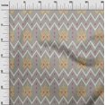thumbnail image 2 of oneOone Cotton Flex Fabric Paisley & Chevron Ikat Decor Fabric Printed BTY 40 Inch Wide, 2 of 4