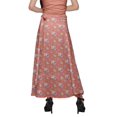 thumbnail image 4 of Moomaya Jupe en Rayonne Imprimée Style Enveloppant Grande Taille Jupe Vêtements d'Été, 4 of 6