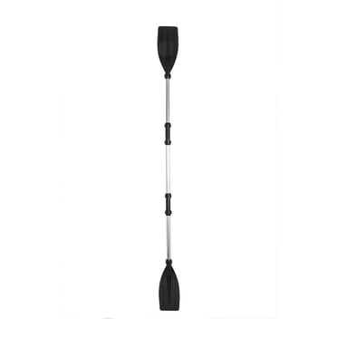 Peahefy Detachable Kayak Paddle, Boat Oars,2Pcs Aluminium Alloy Detachable Lightweight Ribbed Blade Kayak Paddles Boat Oars