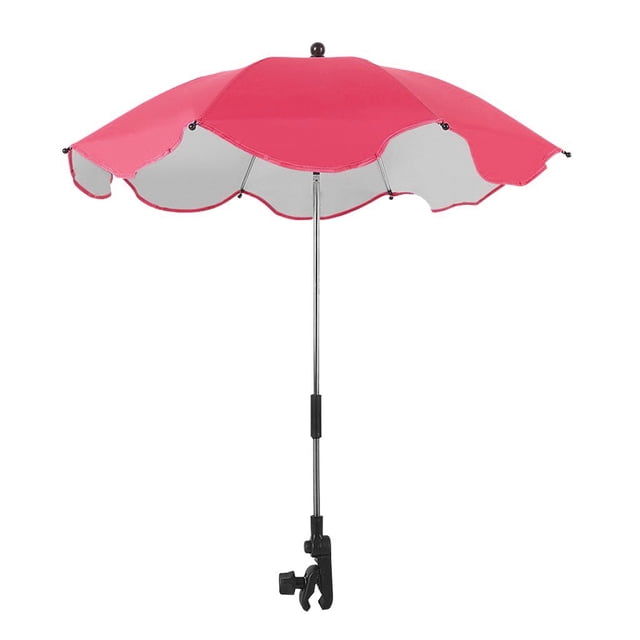 XZNGL Removable Umbrella Holder & Umbrella for Stroller for Wheelchair(Mount + Umbrella)