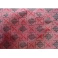 thumbnail image 4 of oneOone Cotton Silk Fabric Leaves & Geometric Block Fabric Prints By Yard 42 Inch Wide, 4 of 4