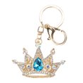 thumbnail image 2 of Women Keychain Cute Bling  Rhinestone Crown Shaped Keychain Alloy Pendant Female Keychain For Bag Key Phone Car Accessories, 2 of 8
