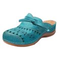 thumbnail image 2 of LSLJS Sandales Compensées Décontractées de Mode pour Femmes Dames Chaussures Pantoufles d'Extérieur, Pantoufles pour Femmes, 2 of 4