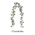 thumbnail image 3 of Christmas Artificial Vines Faux Flower Wall Hanging Table Decor Artificial Green Plant Christmas Home Decor Props, 3 of 6