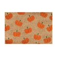 thumbnail image 2 of TIMIFIS Pumpkin Floor Mats Halloween Pumpkin Floor Mats Entrance Mats Door-Proof Mats Bathroom Avoid Slip Mats Size 15.3X23.6 Inches Bathroom Accessories, 2 of 7