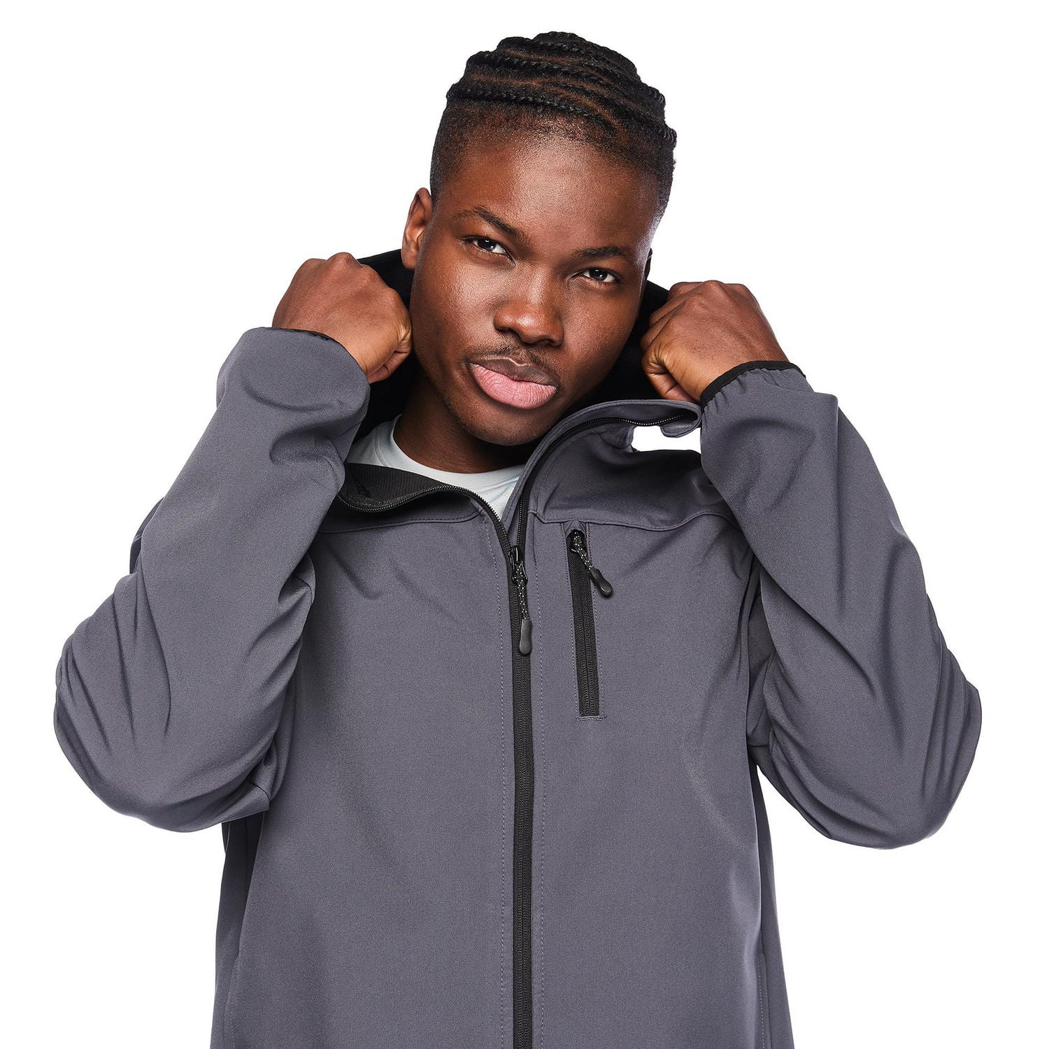 Athletic Works Men's Hooded Jacket