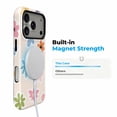 thumbnail image 2 of SKLYDDI Étui Floral Mignon et Esthétique pour iPhone 14 Plus, Compatible avec MagSafe, 2 of 7