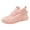 Pink, variant on HTHLVMD Fashion Daily Running Sneakers, Womens Slip On Running Sneakers Tennis Non Slip Walking Gym Workout Athletic Comfortable Lightweight Fashion Sport Casual Shoes, Black 6