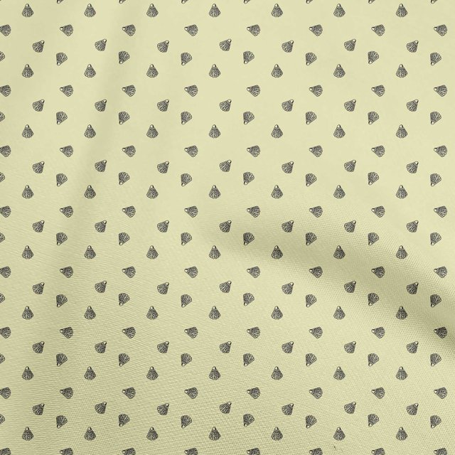 oneOone Rayon Light Yellow Fabric Retro Shuttlecock Sewing Craft Projects Fabric Prints By Yard 56 Inch Wide