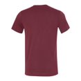 thumbnail image 2 of BELLA+CANVAS T-Shirt Jersey CVC pour Homme, TP, Heather Cardinal, 2 of 2