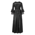 thumbnail image 5 of UPPADA Costumes Médiévaux Régence pour Femmes Costume Gothique Renaissance Robes Maxi Royales Grande Taille Robe de Cosplay du 18e Siècle, 5 of 5