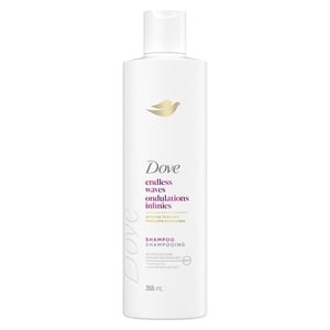 Dove Shampooing Endless Waves Bio-Protein Care + Huile de coco, 355 ml