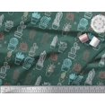 thumbnail image 3 of Soimoi Cotton Poplin Fabric Cactus Tree Decor Fabric Printed Yard 56 Inch Wide, 3 of 5