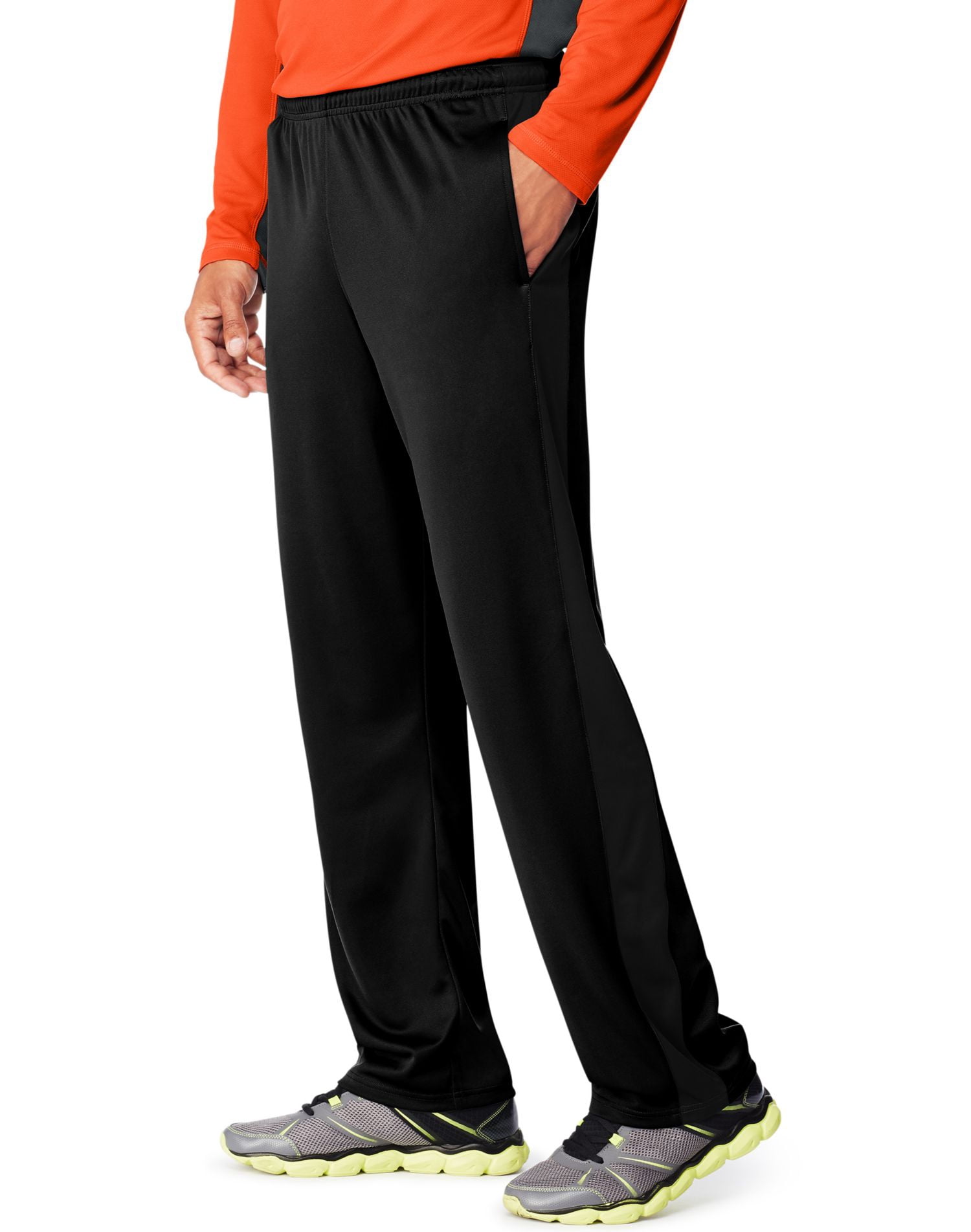 Hanes Pantalons d'Entraînement Performance X-Temp pour Hommes avec Poches, 2TG, Noir