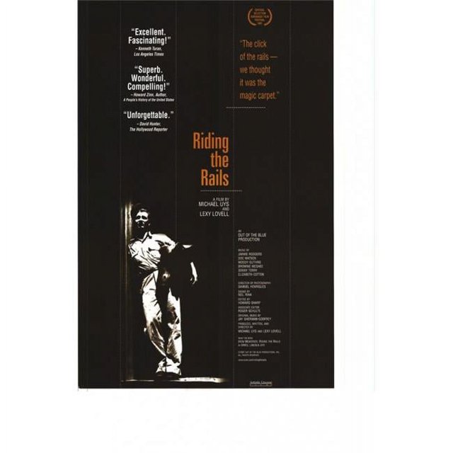 Posterazzi MOVIH7421 Chevauchant les Rails Affiche de Film - 27 x 40 Po.