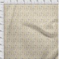 thumbnail image 4 of oneOone Cotton Jersey Yellow Fabric Text Craft Projects Decor Fabric Printed By The Yard 58 Inch Wide, 4 of 5