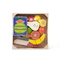 thumbnail image 1 of Melissa & Doug Cutting Fruit Set - Wooden Play Food Kitchen Accessory, Multi, 1 of 7