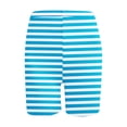 thumbnail image 5 of Plebaso Shorts pour Femmes 2025 Imprimé Rayé Shorts de Plage Taille Haute Mode Leggings Courts, 5 of 5