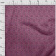 thumbnail image 2 of oneOone Cotton Poplin Fabric Leaves & Floral Block Print Sewing Fabric BTY 56 Inch Wide, 2 of 4