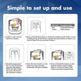 thumbnail image 4 of Clearance! Electrical Tools 2Pcs Garage Door Opener Remote 433Mhz Remote Garage Door Opener Remote for Light Switches Garage Door and Roll Up Door Switches One Size Multi-Color, 4 of 9