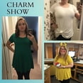 thumbnail image 5 of LARACE Plus Size Tunic Tops for Women Summer Short Sleeve Round Neck Woman Plus Top, 5 of 5