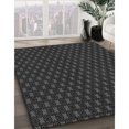 thumbnail image 3 of Ahgly Company Tapis d'Intérieur Lavable à la Machine, Carré, Transitionnel, Gris Minuit, Tapis de Zone, 7 Pieds Carré, 3 of 7