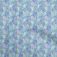 thumbnail image 1 of oneOone Polyester Spandex Light Blue Fabric Asian Tie & Dye Craft Projects Decor Fabric Printed By The Yard 56 Inch Wide, 1 of 4