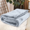 thumbnail image 1 of Soft Flannel Blanket for Winter Warmth & Summer AC | Cozy Velvet Conditioning Blanket for Home, Car, Picnic & Camping, 1 of 7