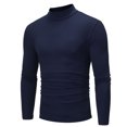 thumbnail image 2 of CEHVOM Nouvelle Chemise de Base pour Hommes à Col Montant Automne et Hiver, 2 of 6