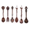 thumbnail image 2 of Vintage Food-grade Vintage Spoon, Fruit Fork, Long Handle Easy To Clean, 2 of 8