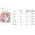 thumbnail image 3 of Gupgi Bow Jumpsuits for Infant Girls Summer Romper Baby Solid Color Flower Flying Sleeve Bodysuits 0-18M, 3 of 9